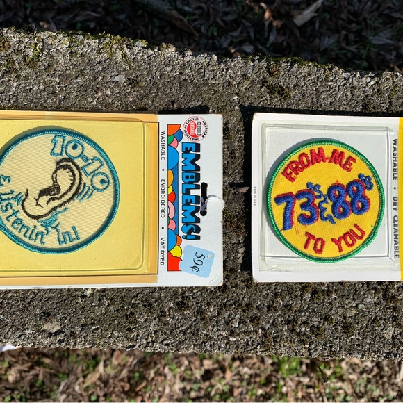 Set of 2 Vintage Trucker Patches - Picture 2 of 2